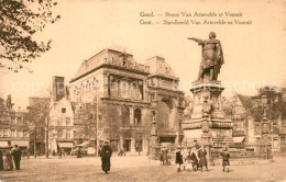 73337183 Gand Belgien Statue Van Artevelde Et Vooruit Monument Gand Belgien - Sonstige & Ohne Zuordnung