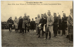 Deutsch Schweizer Manöver 1912 Kaiser Wilhelm II - Maniobras