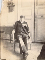 PHOTO ANCIENNE SNAPSHOT NOBLESSE Armand ANGO De La MOTTE-ANGO De FLERS Dernier Marquis De La Branche De Villebadin 1908 - Identifizierten Personen