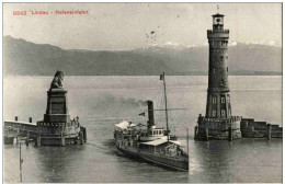 Lindau - Hafeneinfahrt - Lindau A. Bodensee