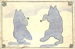 Bär - Künstlerkarte - Osos