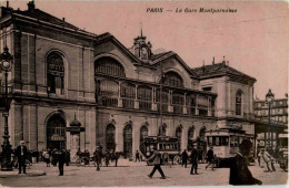 Paris - La Gre Montparnasse - Métro Parisien, Gares