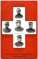 Schweizer Truppenführer - Grenzbesetzung 1914 - Sonstige & Ohne Zuordnung