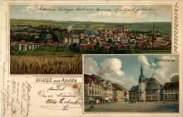 Gruss Aus Apolda - Litho - Apolda