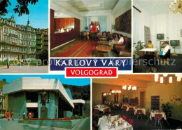 73336826 Karlovy Vary Hotel Volgograd Reception TV Zimmer Speisesaal Karlovy Var - Repubblica Ceca