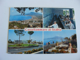 CASTELLAMMARE DI STABIA    CAMPANIA    VIAGGIATA  IMMAGINE Lucida - Castellammare Di Stabia