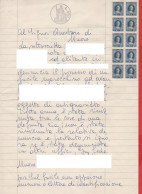 ITALIA - 1975 - Denuncia Per Armi Da Fuoco - Carta Bollata Da L. 400 Integrata Con 10 Marche Da Bollo Da 30 - Historische Dokumente