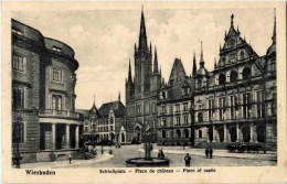 Wiesbaden - Schlossplatz - Wiesbaden