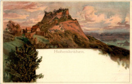 Hohenkrähen - Litho - Singen A. Hohentwiel