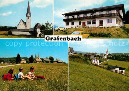 73336768 Grafenbach Diex Kirche Erholungsheim Panorama Grafenbach Diex - Andere & Zonder Classificatie