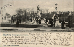 Augsburg - Prinzregentenbrunnen - Augsburg