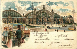 Frankfurt - Litho - Bahnhof - Frankfurt A. Main