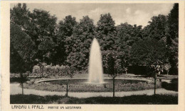 Landau - Partie Im Westpark - Landau