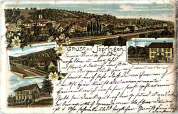 Gruss Aus Ispringen - Litho - Pforzheim