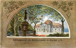 Marbach Am Neckar - Schillerdenkmal Und Schillermuseum - Marbach