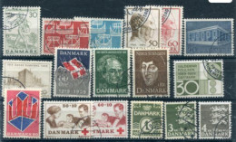 DENMARK 1969 Complete Issues Used Michel 474-90 - Usado