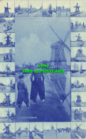 R620770 Volendam. Windmills. Dr. Trenkler. 1906. Multi View - World