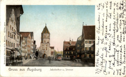 Gruss Aus Augsburg - Jakobsthor - Karl Braun - Augsburg