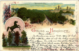 Gruss Aus Hannover - Litho - Hannover