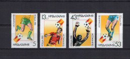 Bulgaria 1981 Football Soccer World Cup Set Of 4 MNH - 1982 – Spain