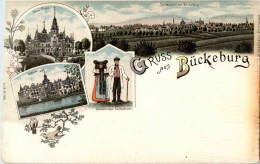 Gruss Aus Bückeburg - Litho - Bückeburg