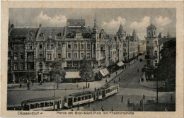 Düsseldorf - Partie Am Graf Adolf Platz - Strassenbahn - Düsseldorf