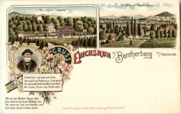 Gruss Von Erichsruh Am Bentherberg Bei Hannover - Litho - Hannover