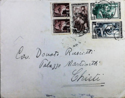 Italy - Repubblica - Democratica + Italia Al Lavoro Lettera  - S7267 - 1946-60: Poststempel