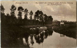 Durchfahrt Schlepper Am Luftschiffhafen - Guerra 1914-18