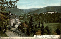 Saalfeld/Saale - Schwarzburg - Schloss Und Weisser Hirsch - Saalfeld