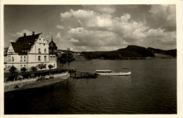 Saalburg/Thür., Am Stausee Der Bleiloch-Saaletalsperre - Ebersdorf