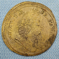 Jeton De Compte • Louis XV • ≈ 1730 • Double L Entrelacés • Ø 27 Mm • Nuremberg / Nürnberg • Feu# 13249 • [24-763] - Non Classés