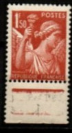 FRANCE   -  1944 .  Y&T N° 652 *.  Pointe  Du  1 Coupée - Unused Stamps