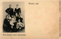 Wilhelm II - Gottschütze Unser Kaiserhaus - Familles Royales