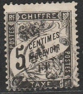 France Taxe N° 14 Noir 5 C - 1859-1959 Afgestempeld