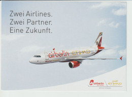 Promotioncard Air Berlin / Ethihad - 1919-1938: Between Wars