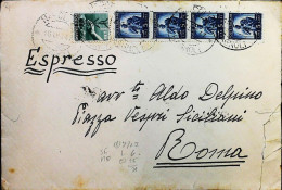 Italy - Repubblica - Democratica Espresso Da Napoli - S7110 - 1946-60: Poststempel