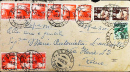 Italy - Repubblica - Democratica Espresso Da Pescina - S7105 - 1946-60: Storia Postale
