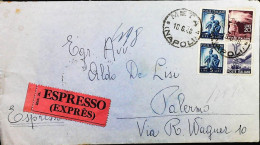 Italy - Repubblica - Democratica Espresso Da Meta - S7121 - 1946-60: Storia Postale