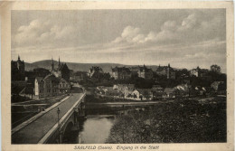 Saalfeld/Saale - Eingang In Die Stadt - Saalfeld