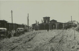 Andel - Lokomotivschuppen (Rotonde) 26-7-1952 - Trains