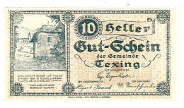 *notgeld   Austria Texing 10 Heller    1064.1c  Cat Val 1 Euro - Oostenrijk