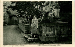 Schwarzburg I. Thür. - Am Brunnen Vor Dem Tore - Saalfeld