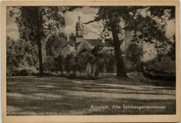 Arnstadt/Thür. - Alte Schlossgartenmauer - Arnstadt