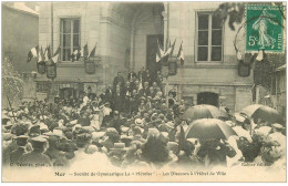 41 MER. Discours Hôtel De Ville. Gymnastique La Méroise 1911 - Mer