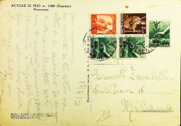 Italy - Repubblica - Democratica Lettera / Cartolina Da Peio - S7199 - 1946-60: Poststempel