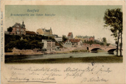 Saalfeld/Saale - Brückenpartie Am Linken Saalufer - Saalfeld