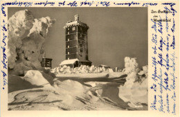 Brocken, Harz - Der Brocken Im Winterkleid - Wernigerode