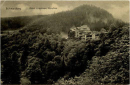 Schwarzburg/Thür. - Hotel Z. Weissen Hirschen - Saalfeld