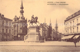 73336470 Anvers Antwerpen Place Leopold Denkmal Anvers Antwerpen - Antwerpen